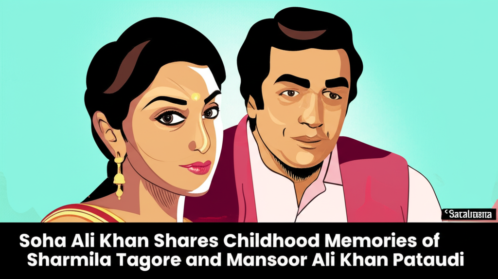 Soha Ali Khan Shares Childhood Memories of Sharmila Tagore and Mansoor Ali Khan Pataudi