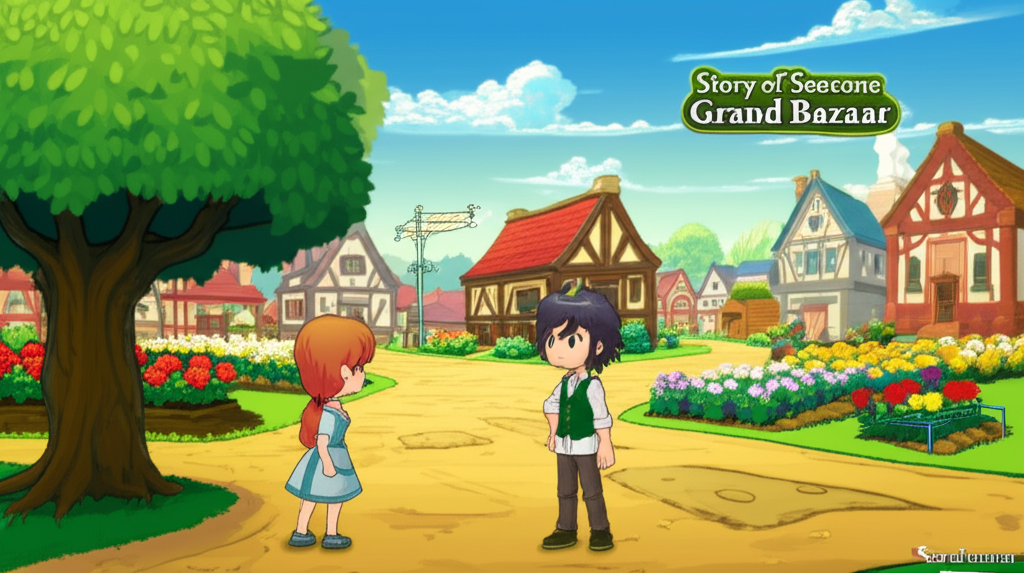 Story of Seasons: Grand Bazaar - New Farming Game in Zephyr Town