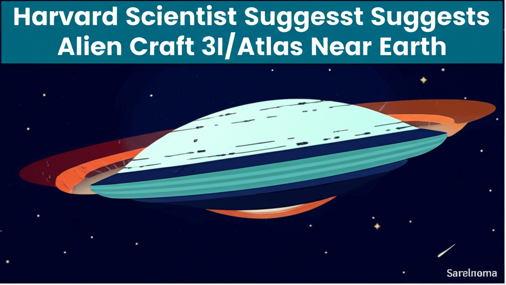 Harvard Scientist Suggests Alien Craft 3I/Atlas Near Earth