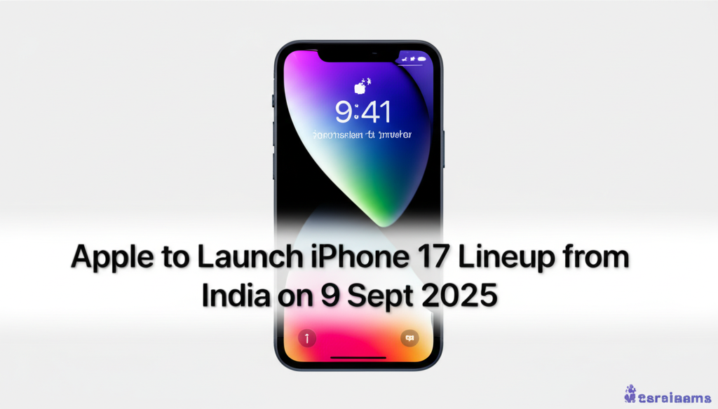 Apple to Launch iPhone 17 Lineup from India on 9 Sept 2025