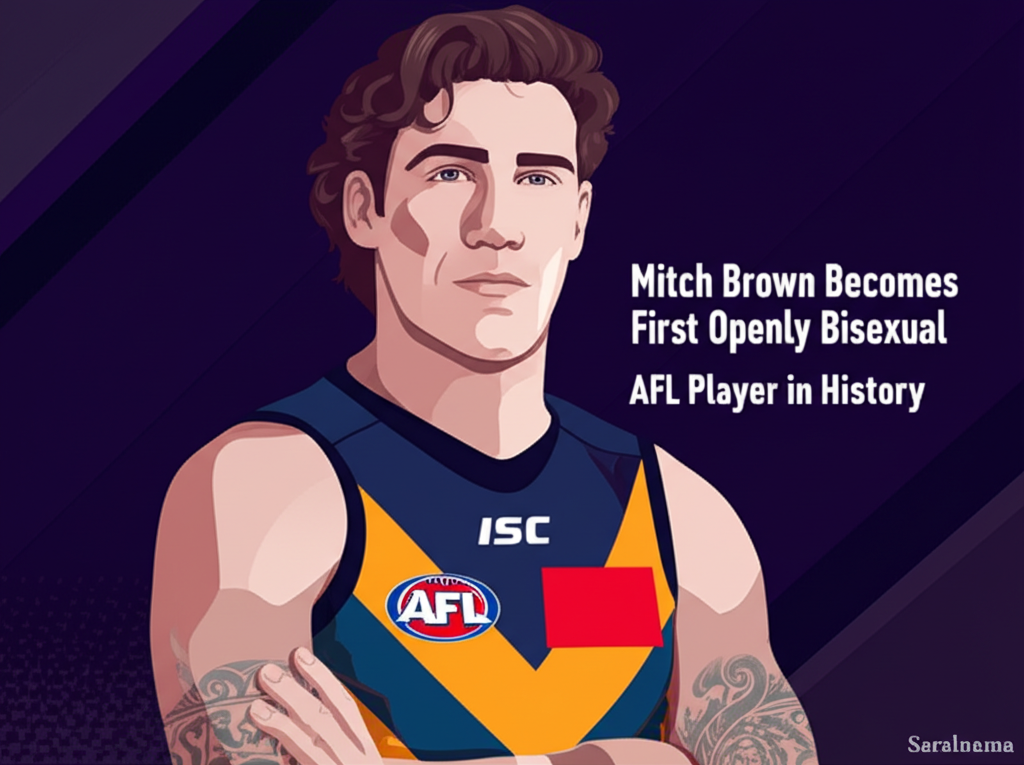 Mitch Brown Becomes First Openly Bisexual AFL Player in History