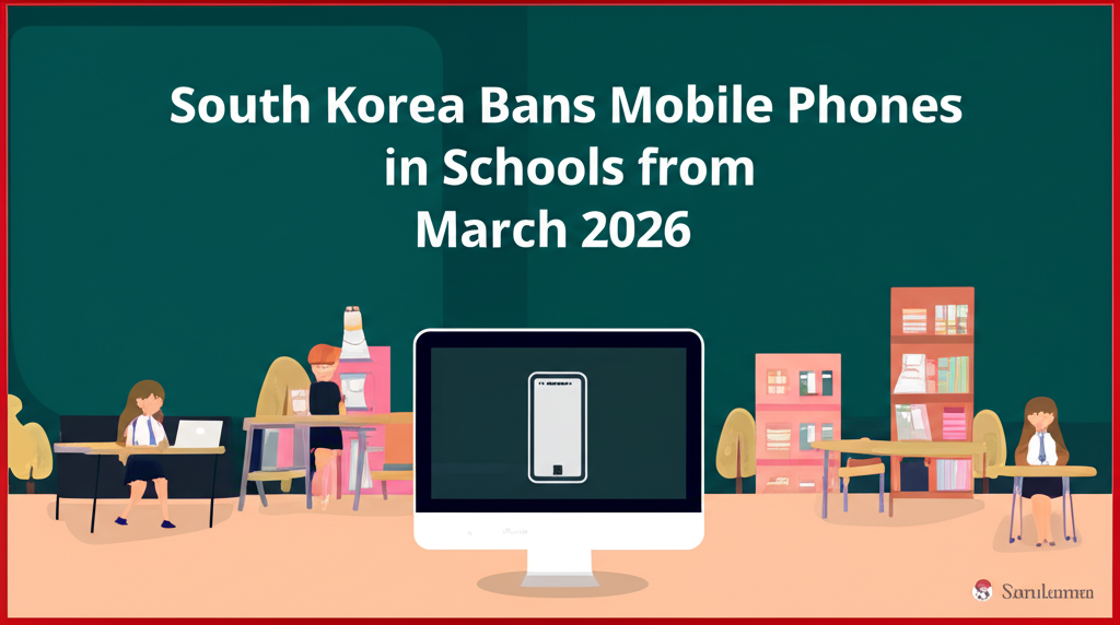 South Korea Bans Mobile Phones in Schools from March 2026