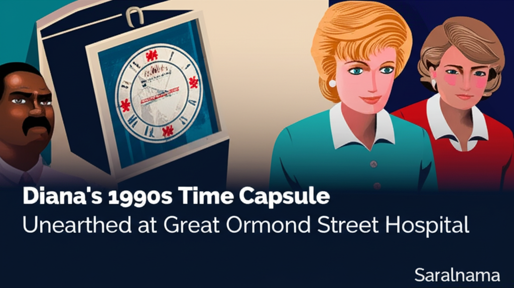 Diana’s 1990s Time Capsule Unearthed at Great Ormond Street Hospital