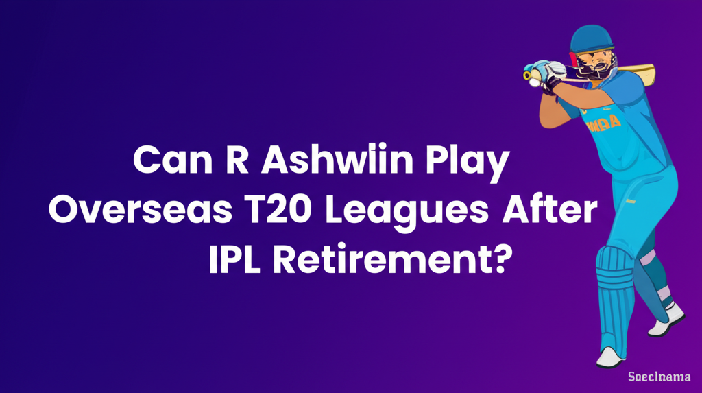 Can R Ashwin Play Overseas T20 Leagues After IPL Retirement?