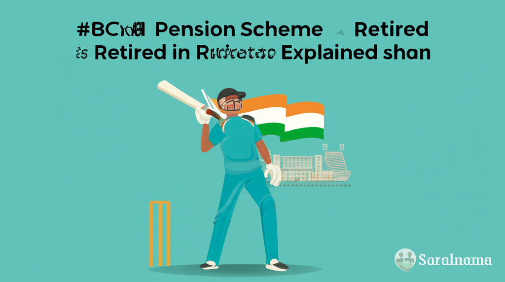 BCCI Pension Scheme for Retired Indian Cricketers Explained