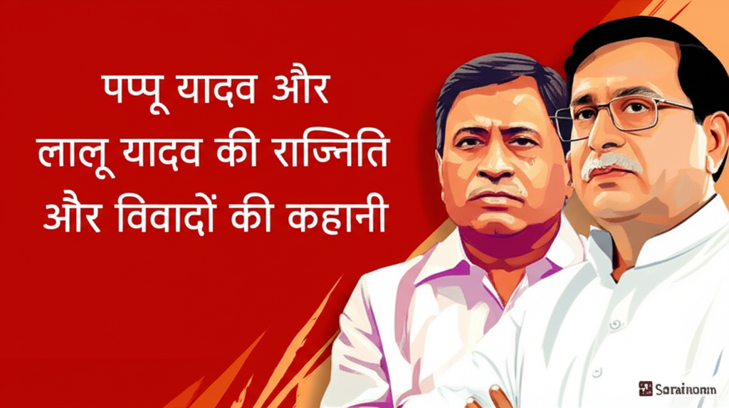 पप्पू यादव और लालू यादव की राजनीति और विवादों की कहानी