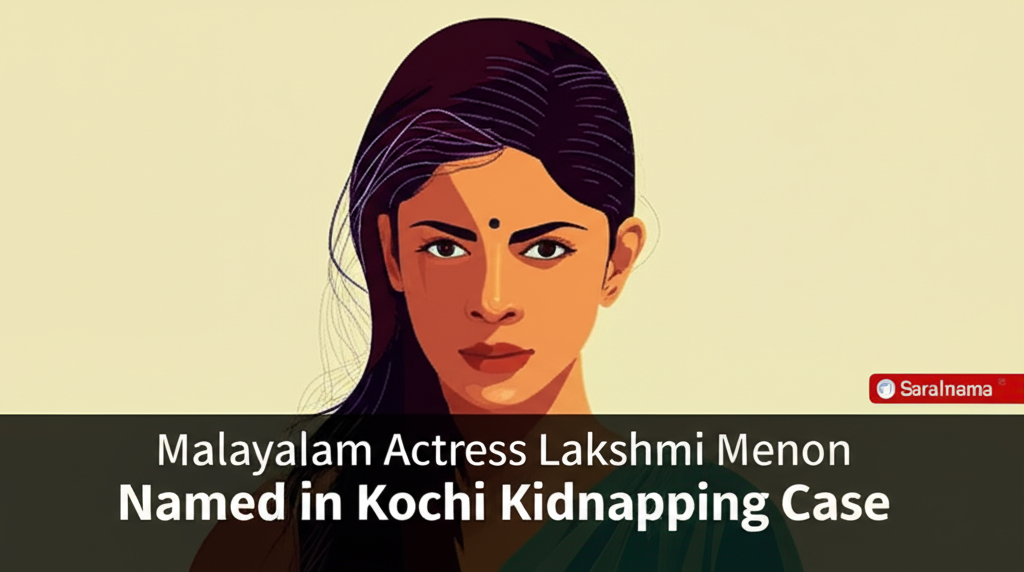 Malayalam Actress Lakshmi Menon Named in Kochi Kidnapping Case