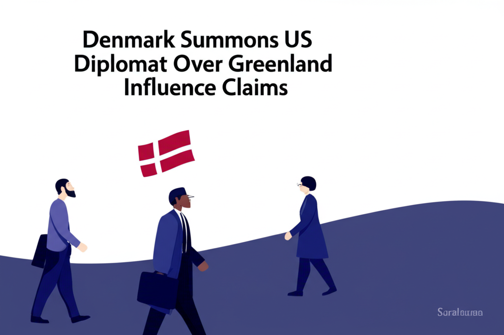 Denmark Summons US Diplomat Over Greenland Influence Claims