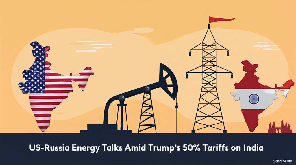 US-Russia Energy Talks Amid Trump’s 50% Tariffs on India