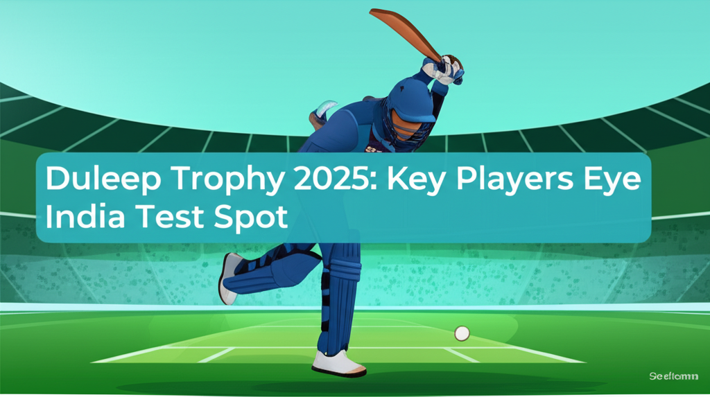 Duleep Trophy 2025: Key Players Eye India Test Spot