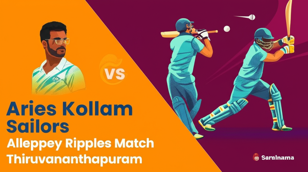Aries Kollam Sailors vs Alleppey Ripples Match at Thiruvananthapuram