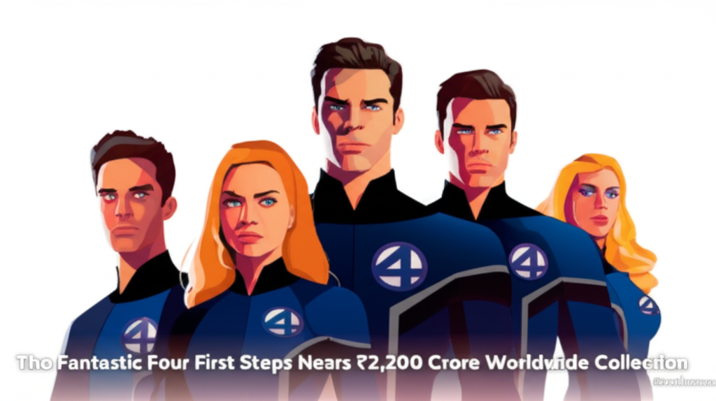 The Fantastic Four: First Steps Nears ₹2,200 Crore Worldwide Collection