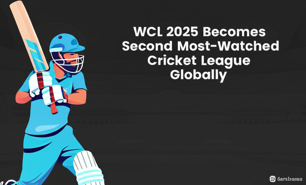WCL 2025 Becomes Second Most-Watched Cricket League Globally