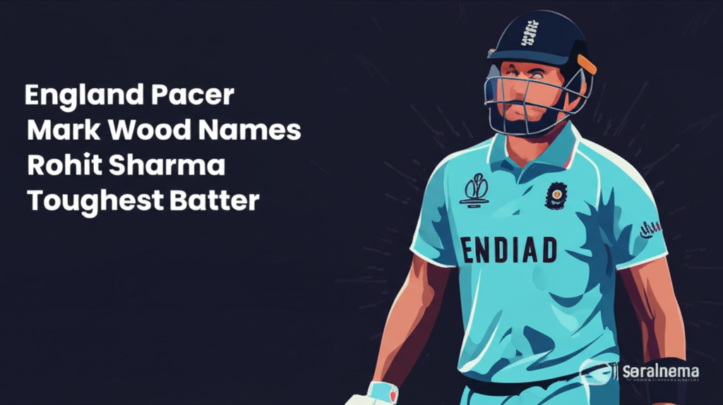 England Pacer Mark Wood Names Rohit Sharma Toughest Batter