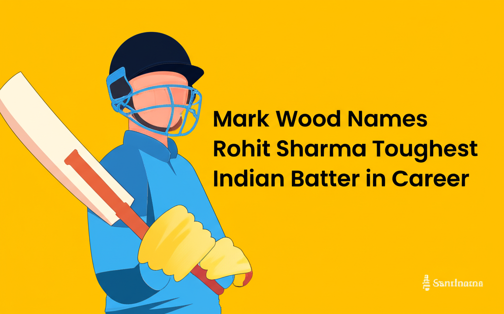 Mark Wood Names Rohit Sharma Toughest Indian Batter in Career