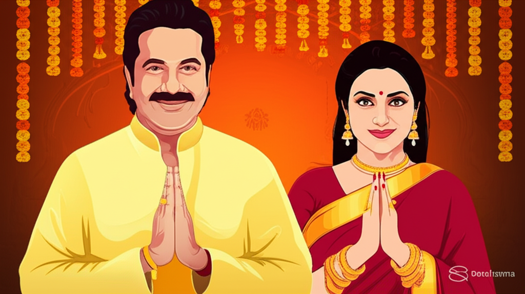 Govinda and Sunita Ahuja Appear Together During Ganesh Chaturthi 2025