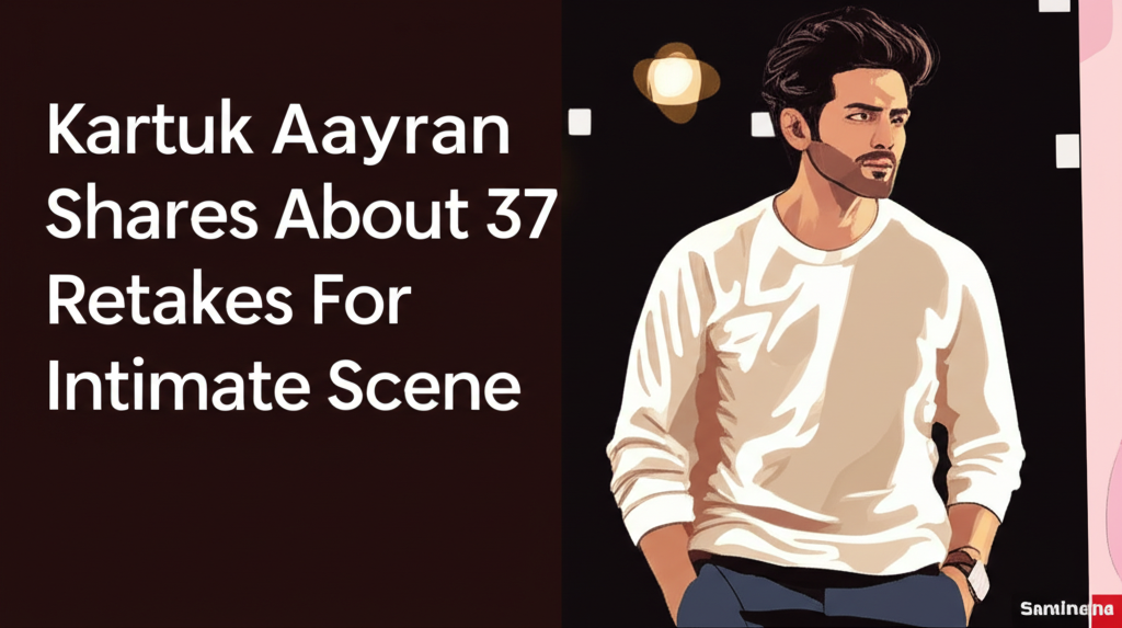 Kartik Aaryan Shares About 37 Retakes For Intimate Scene