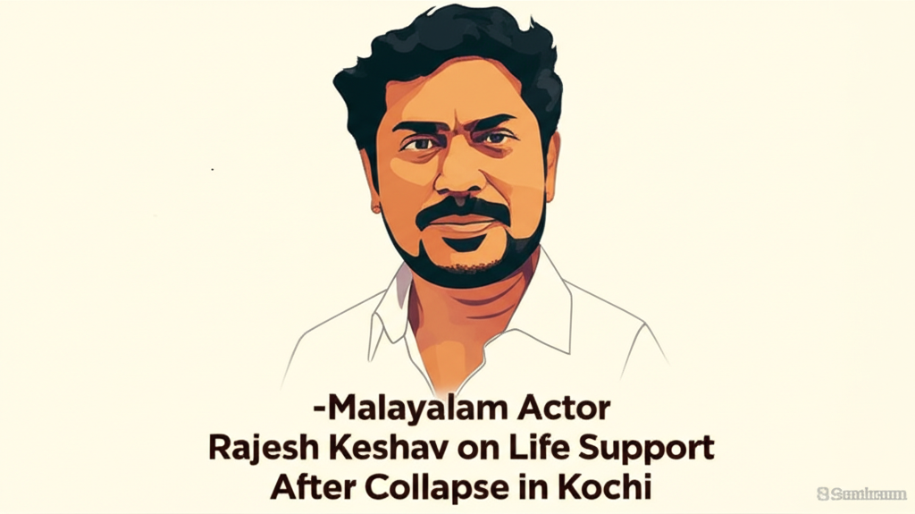 Malayalam Actor Rajesh Keshav on Life Support After Collapse in Kochi