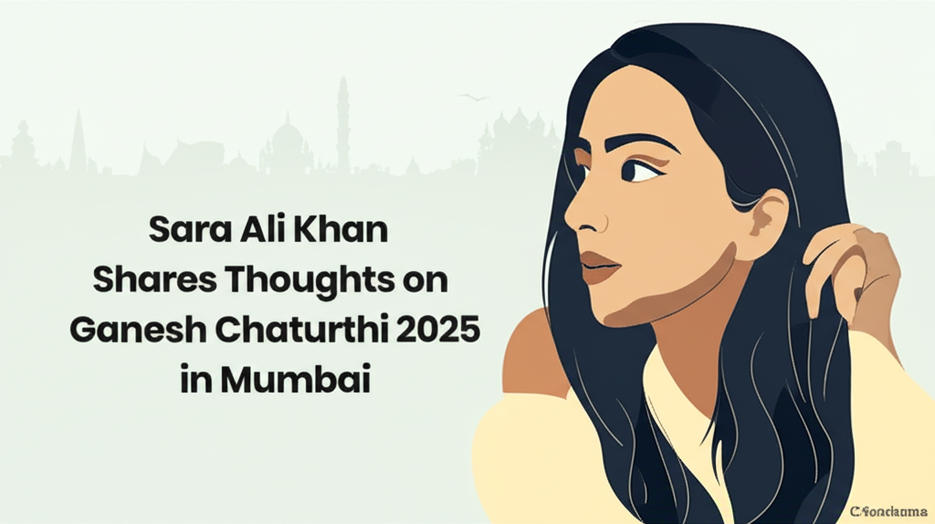 Sara Ali Khan Shares Thoughts on Ganesh Chaturthi 2025 in Mumbai