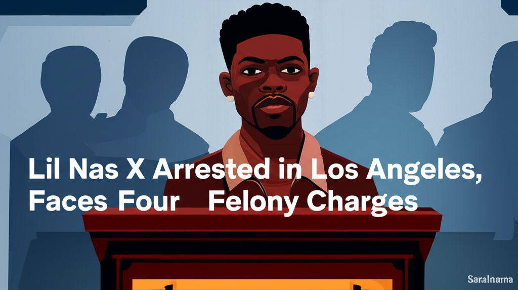 Lil Nas X Arrested in Los Angeles, Faces Four Felony Charges
