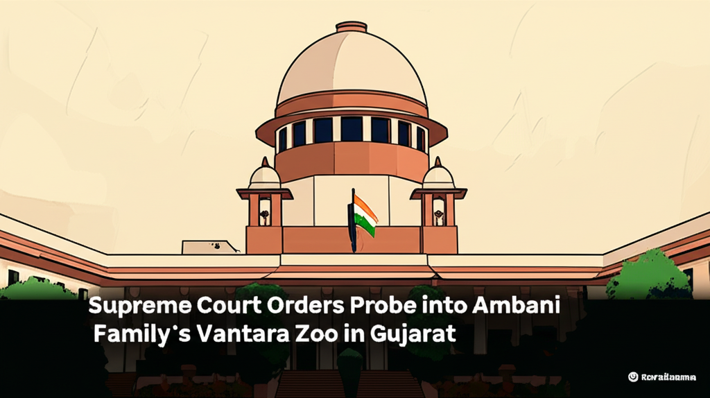 Supreme Court Orders Probe into Ambani Family's Vantara Zoo in Gujarat