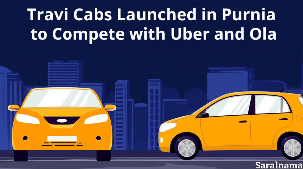 Travi Cabs Launched in Purnia to Compete with Uber and Ola
