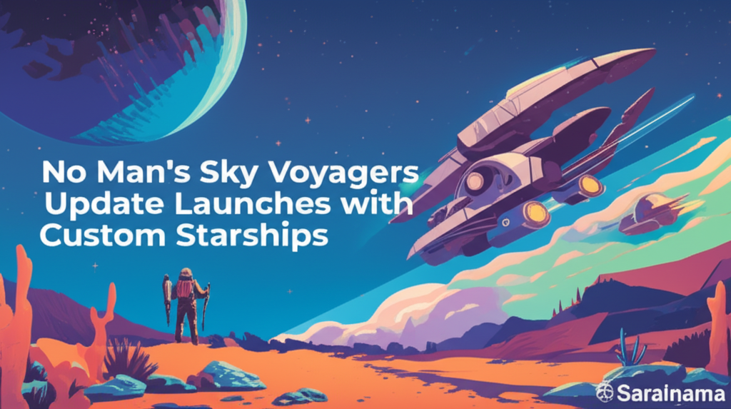 No Man’s Sky Voyagers Update Launches with Custom Starships