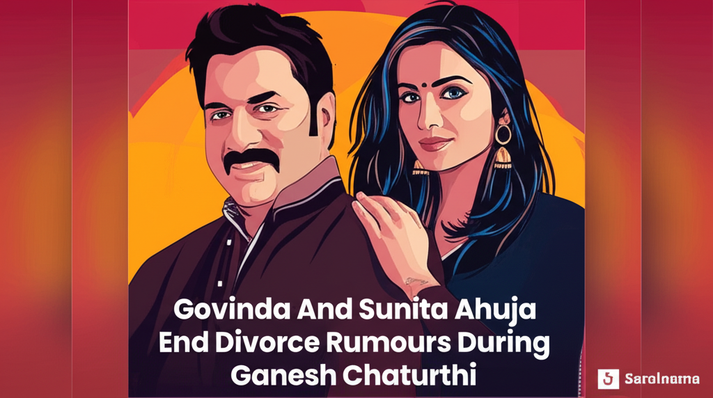 Govinda And Sunita Ahuja End Divorce Rumours During Ganesh Chaturthi