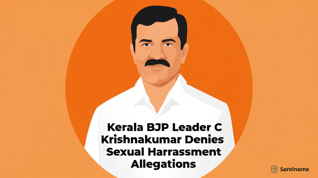 Kerala BJP Leader C Krishnakumar Denies Sexual Harassment Allegations
