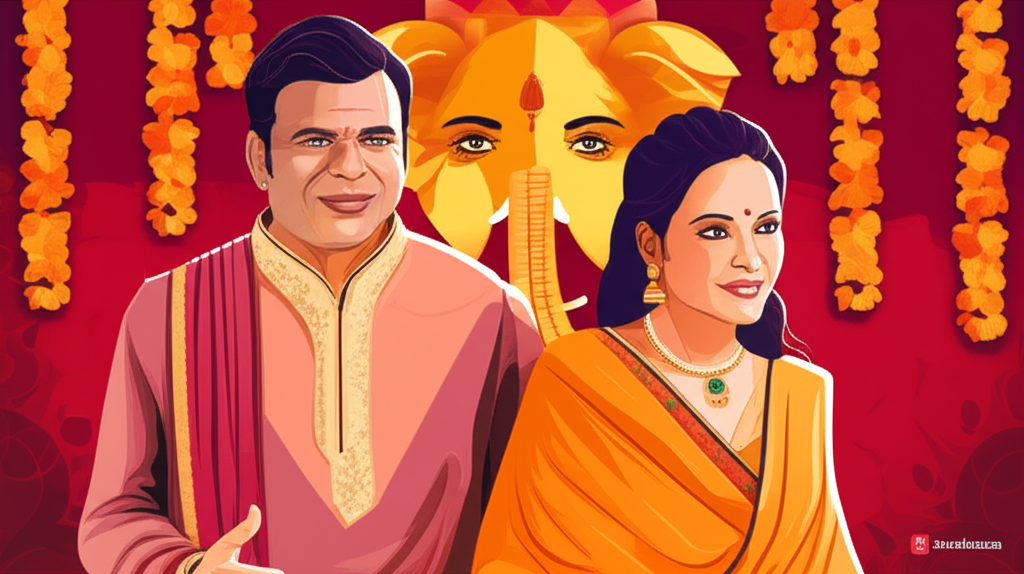 Govinda and Sunita Ahuja Celebrate Ganesh Chaturthi 2025 in Mumbai