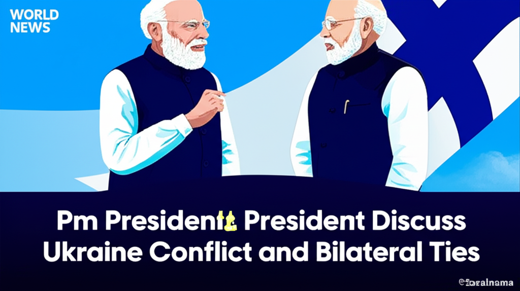 PM Modi and Finnish President Discuss Ukraine Conflict and Bilateral Ties