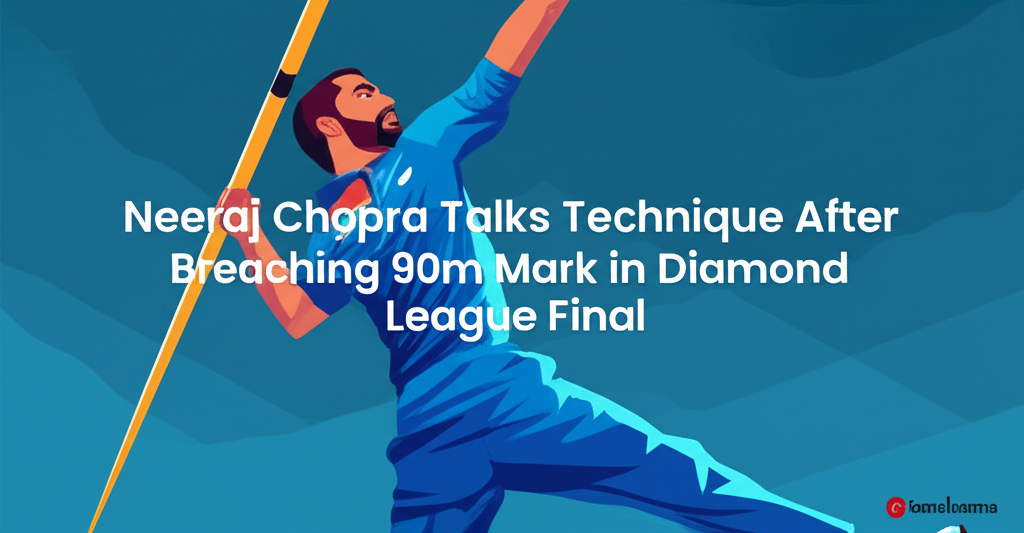 Neeraj Chopra Talks Technique After Breaching 90m Mark in Diamond League Final