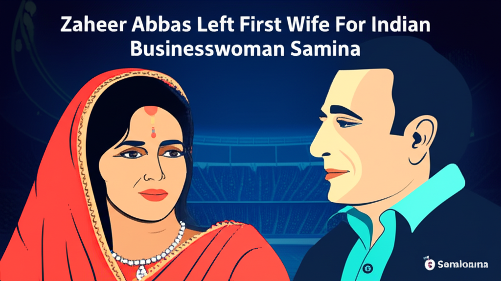 Zaheer Abbas Left First Wife For Indian Businesswoman Samina
