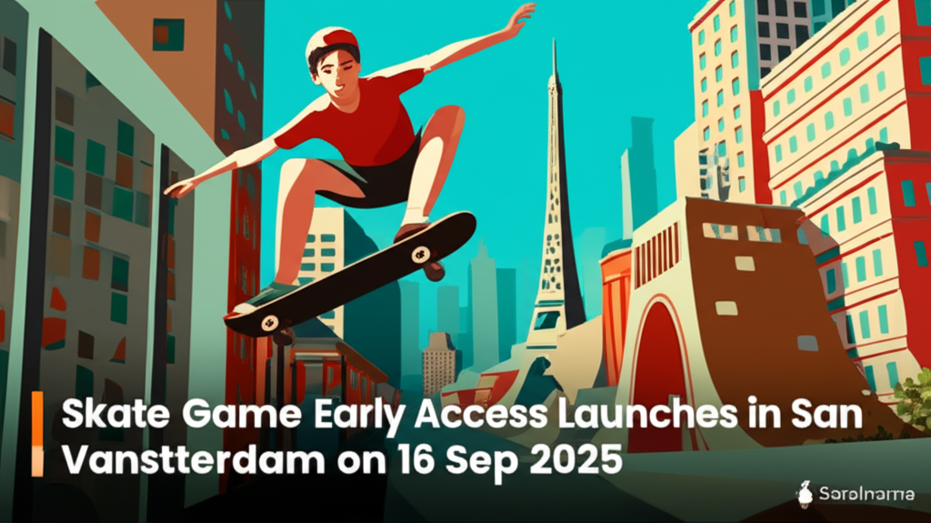 Skate Game Early Access Launches in San Vansterdam on 16 Sep 2025