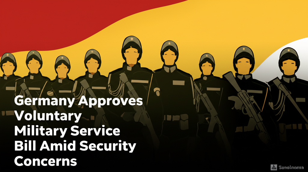 Germany Approves Voluntary Military Service Bill Amid Security Concerns