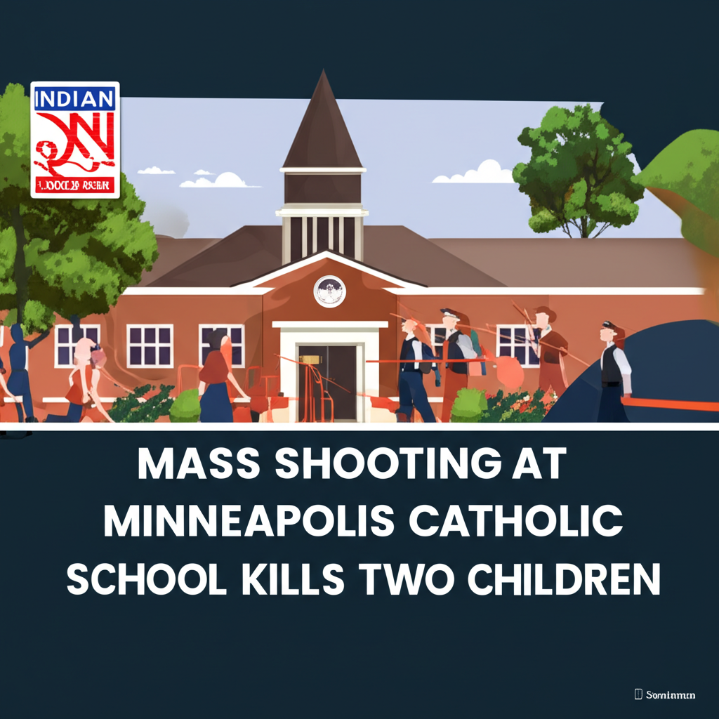 Mass Shooting at Minneapolis Catholic School Kills Two Children
