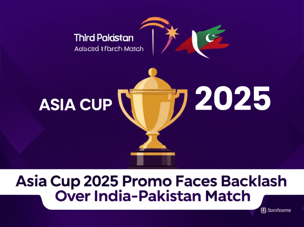 Asia Cup 2025 Promo Faces Backlash Over India-Pakistan Match