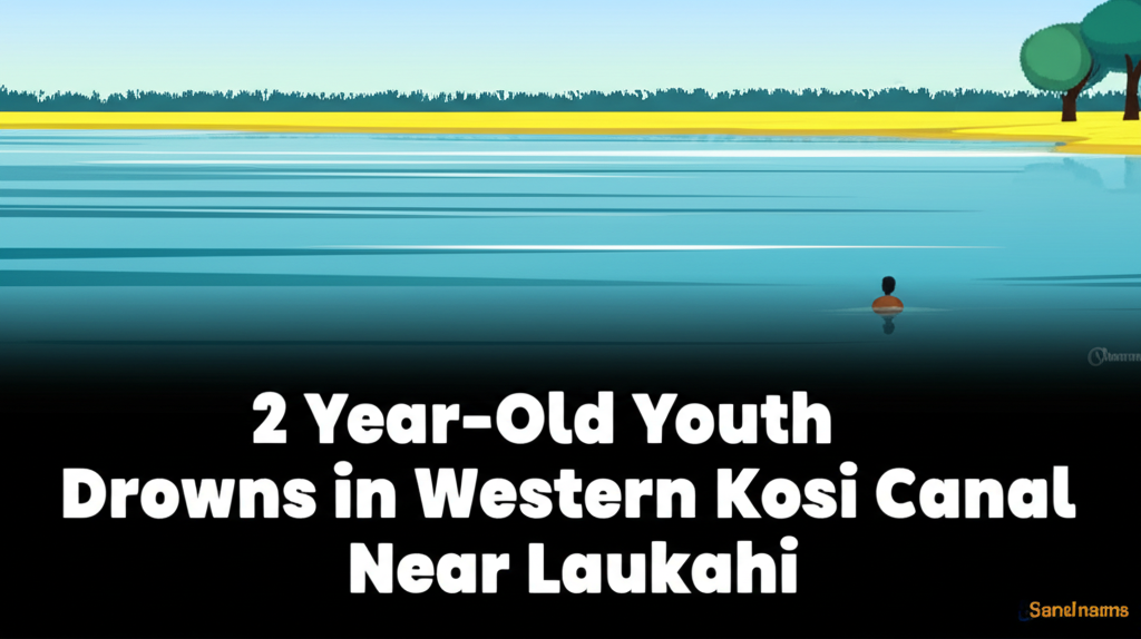 20-Year-Old Youth Drowns in Western Kosi Canal Near Laukahi