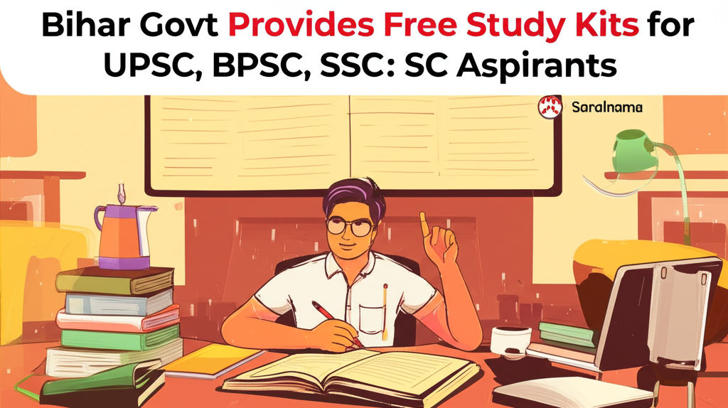 Bihar Govt Provides Free Study Kits for UPSC, BPSC, SSC Aspirants