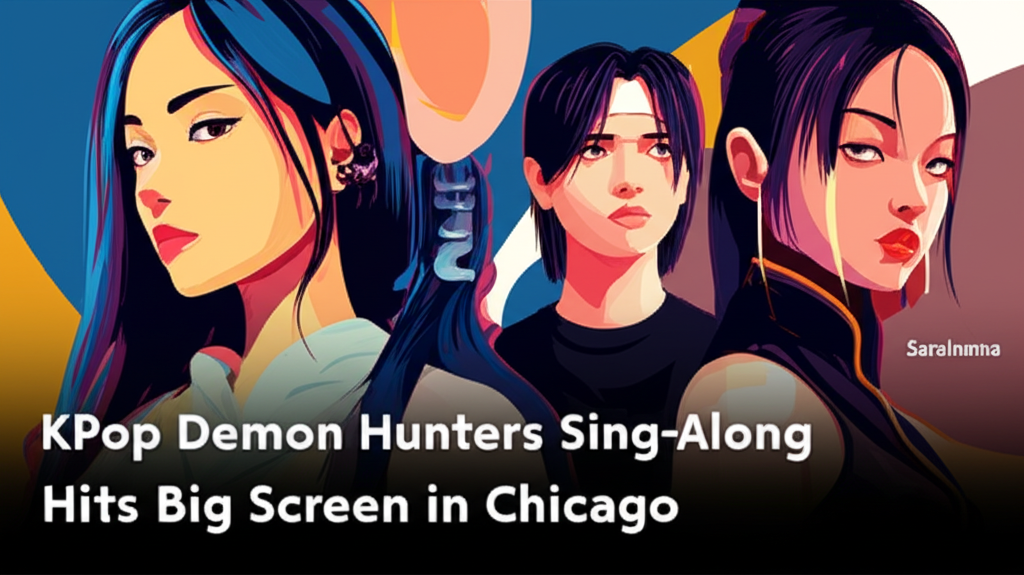 KPop Demon Hunters Sing-Along Hits Big Screen in Chicago