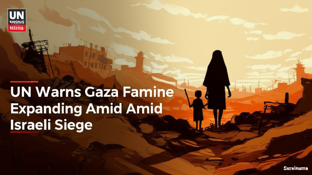 UN Warns Gaza Famine Expanding Amid Israeli Siege