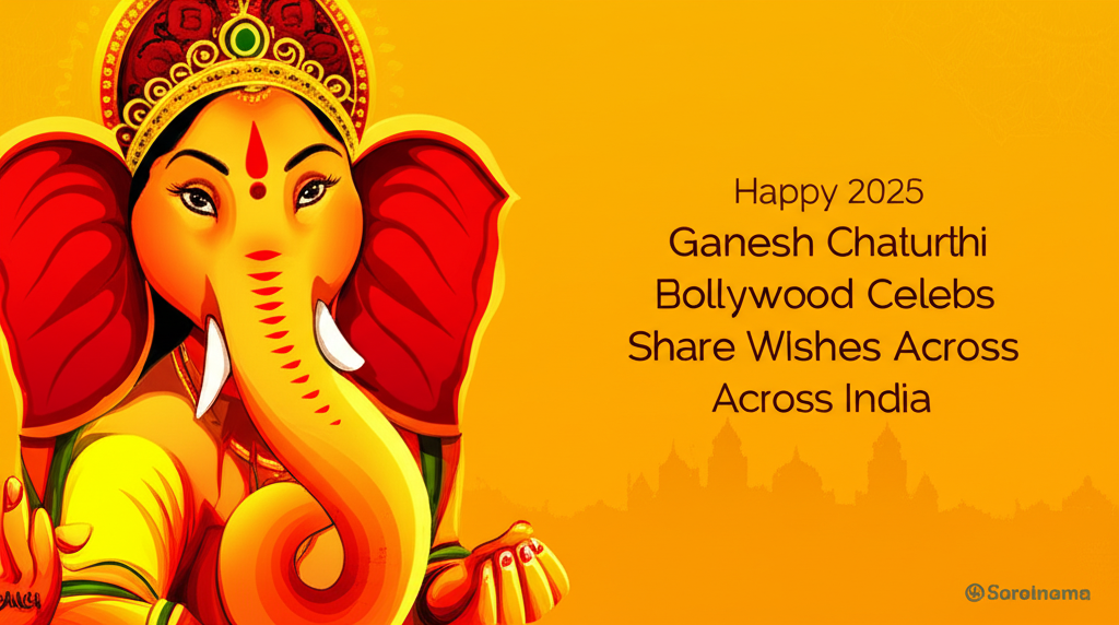 Ganesh Chaturthi 2025: Bollywood Celebs Share Wishes Across India