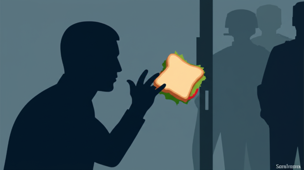 Man Not Indicted for Throwing Sandwich at US Agents in Washington