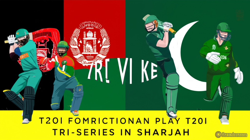 Afghanistan, Pakistan and UAE Play T20I Tri-Series in Sharjah