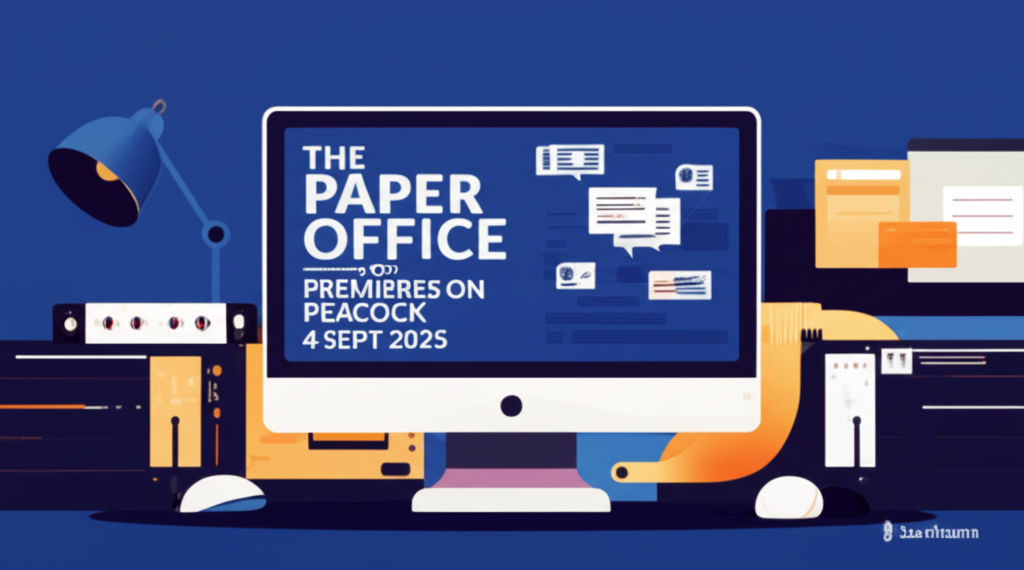 The Paper Office Spin-Off Premieres on Peacock on 4 Sept 2025