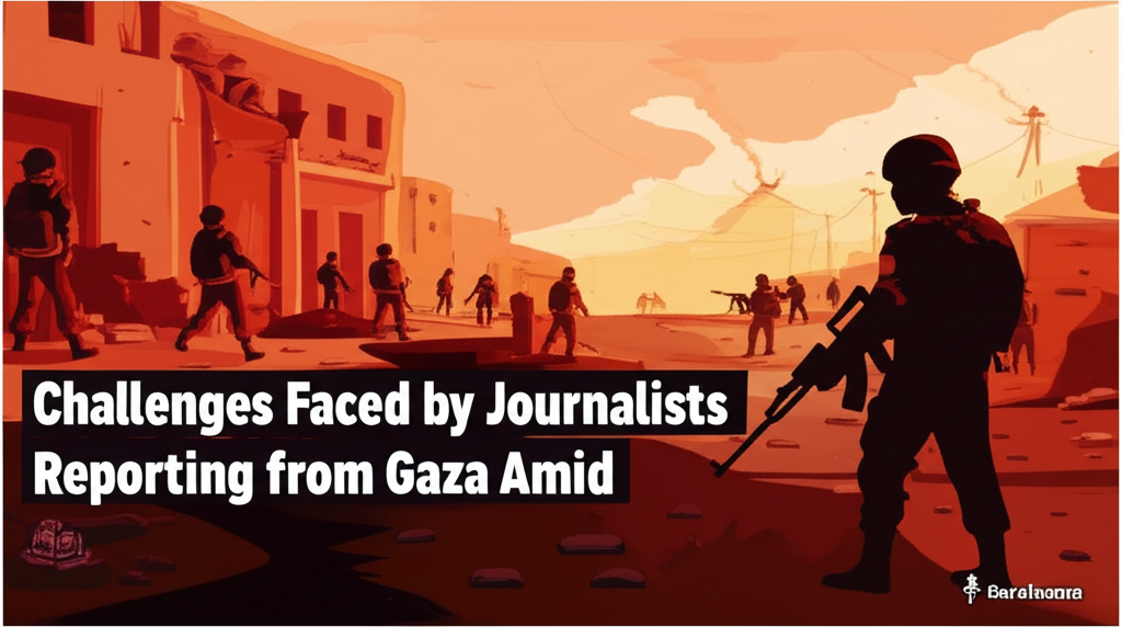 Challenges Faced by Journalists Reporting from Gaza Amid War