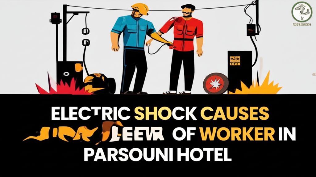 Electric Shock Causes Death of Worker in Parsouni Hotel