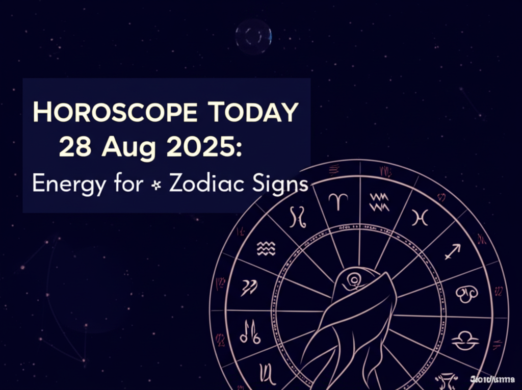 Horoscope Today 28 Aug 2025: Positive Energy for Select Zodiac Signs