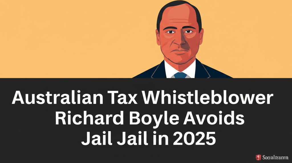 Australian Tax Whistleblower Richard Boyle Avoids Jail in 2025