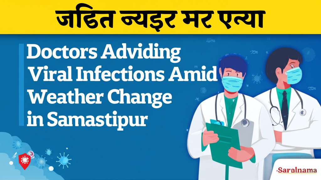 Doctors Advise on Avoiding Viral Infections Amid Weather Change in Samastipur
